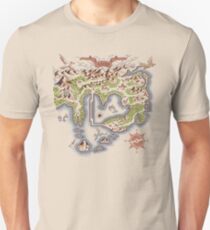 Kanto Map Slim Fit T-Shirt