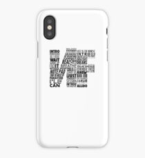 NF - Word Collaboration iPhone Case