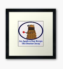 An Apple A Day Keeps The Doctor Away Framed Print