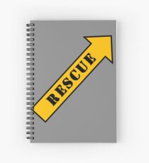 FIGHTER RESCUE Spiral Notebook
