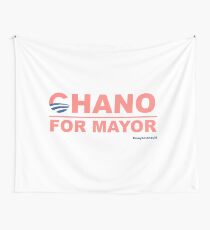 Chano for Mayor Wall Tapestry