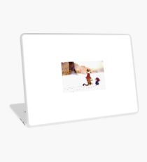 Calvin and Hobbes - Snow Tracks Laptop Skin