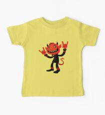 Camiseta para bebés Heavy Metal Devil