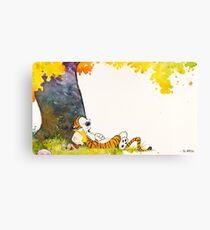 Calvin and Summer - Summer Vacation Canvas Print