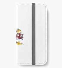 Calvin and Hobbes - Wagon iPhone Wallet/Case/Skin