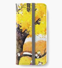 Calvin and Hobbes - Outdoor Compilation iPhone Wallet/Case/Skin