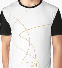 Kintsugi 2 #art #decor #buyart #japanese #gold #white #kirovair #design Graphic T-Shirt
