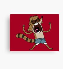 Rigby, The Death Kwon Do Freak Canvas Print