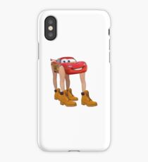 Lightning McQueen With Legs iPhone Case