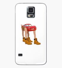 Funda/vinilo para Samsung Galaxy Rayo McQueen Con Piernas