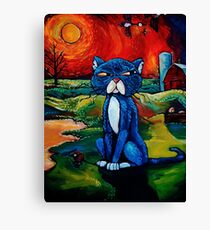 "Toffle the Tomcat" by Chad Elliott Canvas Print