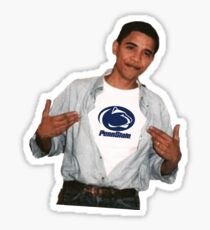 Barack Obama Penn State University Sticker