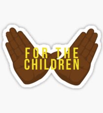 Wu-tang for the children Sticker