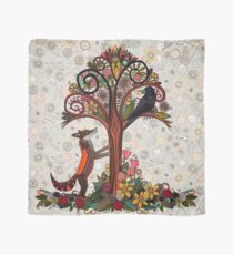 fox and crow Scarf
