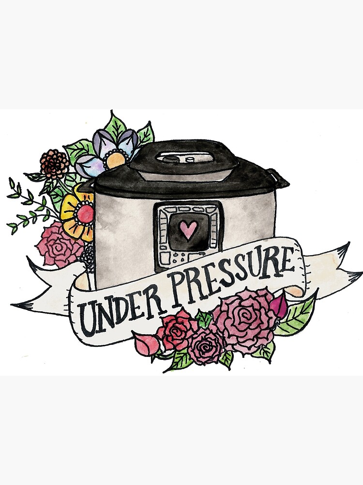 Pressure Cooker Instant Pot Tattoo Style Art by dudethatsdope