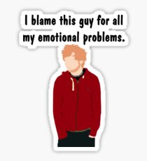 Emotional Problems ES Sticker