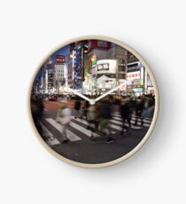 Shinjuku-Zebrastreifen Uhr