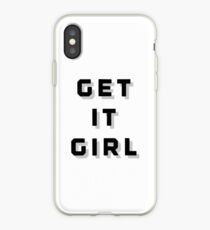 Get It Girl iPhone Case