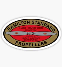 Hamilton Standard Logo Reproduction Sticker