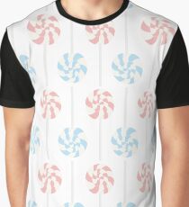 Red & Blue Lollipops Graphic T-Shirt