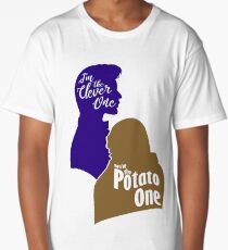 "I'm the Clever One. You're the Potato One." Long T-Shirt
