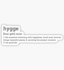 Hygge Sticker