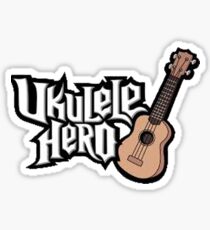 Ukelele Hero Sticker