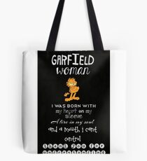 Bolsa de tela Garfield mujer
