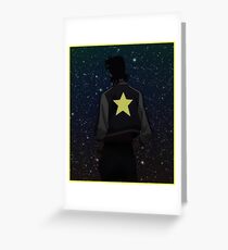 A Dandy Guy In Space Greeting Card