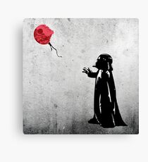 Little Vader Canvas Print