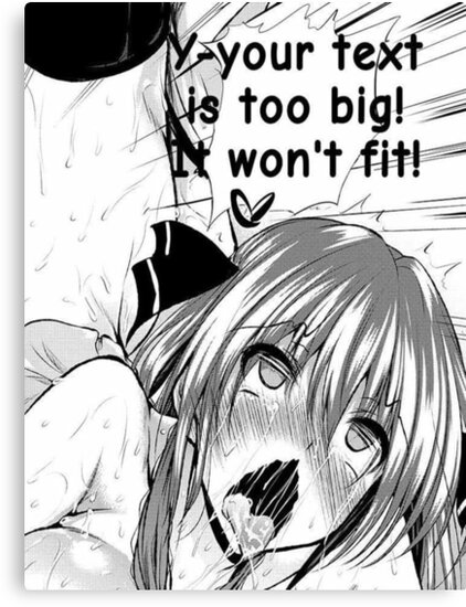 funny lewd girl canvas