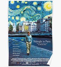 Mitternacht in Paris Poster