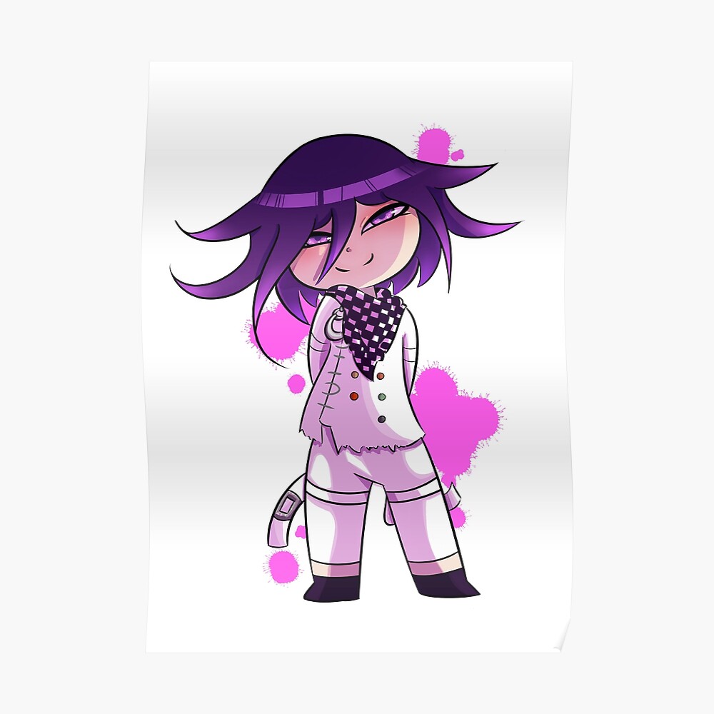 Danganronpa Sticker Kokichi Ouma Poster By Jengarcia998 Redbubble 