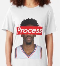 Joel Embiid Philadelphia 76ers Sixers Process Slim Fit T-Shirt