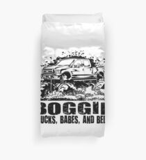 Mud Truck Boggin Babes and Beers Duvet Cover