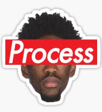 Pegatina Proceso de Joel Embiid Philadelphia 76ers