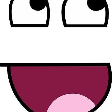 Roblox Face Smiley Avatar Funny | Art Print