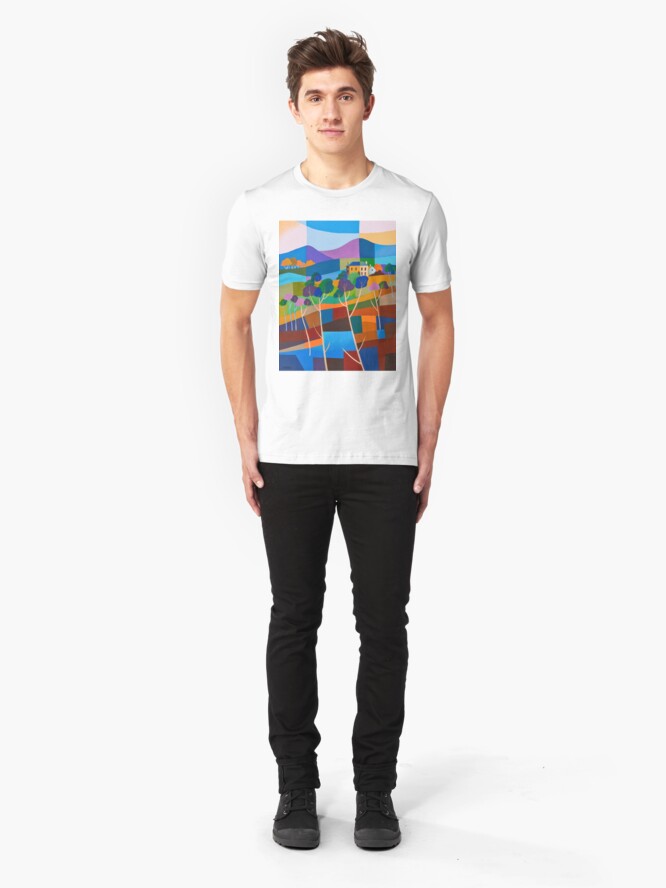 Alternate view of RICHMOND VIEW II, TASMANIA Slim Fit T-Shirt