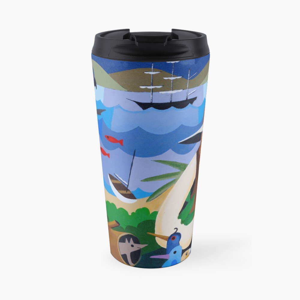 CHARLES DARWIN IN HOBART 1836 Travel Mug