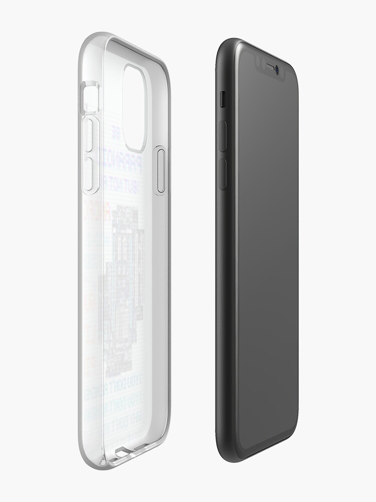 Coque iPhone « The Panic », par GirlsInThe80s