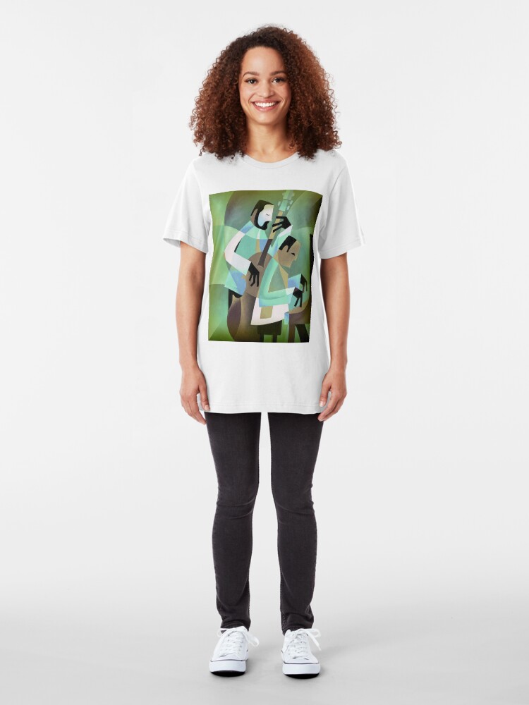 Alternate view of NHOP WITH KENNY DREW, COPENHAGEN Slim Fit T-Shirt