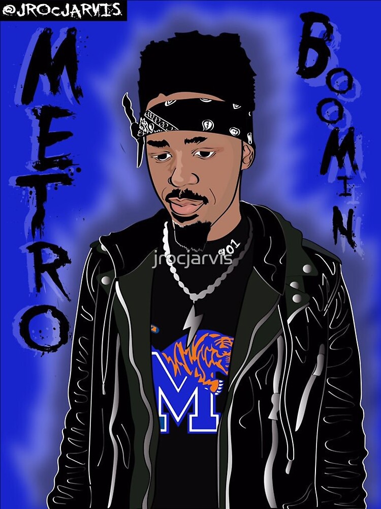 "Metro Boomin’" Sticker by jrocjarvis | Redbubble