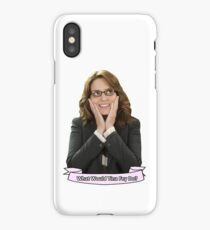 Tina Fey - What Would Tina Fey Do? iPhone Case