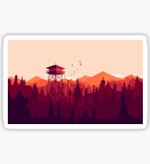 Firewatch - Landscape 2 Sticker