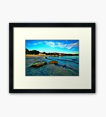 Blue Dawn - Balmoral Beach - The HDR Experience Framed Print