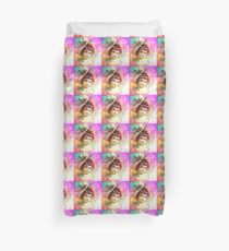 HER NEW BONNET Duvet Cover