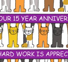 "Congratulations on 15 Year Work Anniversary." by KateTaylor | Redbubble