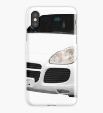 Front view of 4x4 suv isolated iPhone Case/Skin