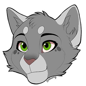 Bluestar Warrior Cats Sticker for Sale by PureSpiritFlowr