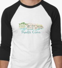Punta Cana Panorama Baseballshirt mit 3/4-Arm